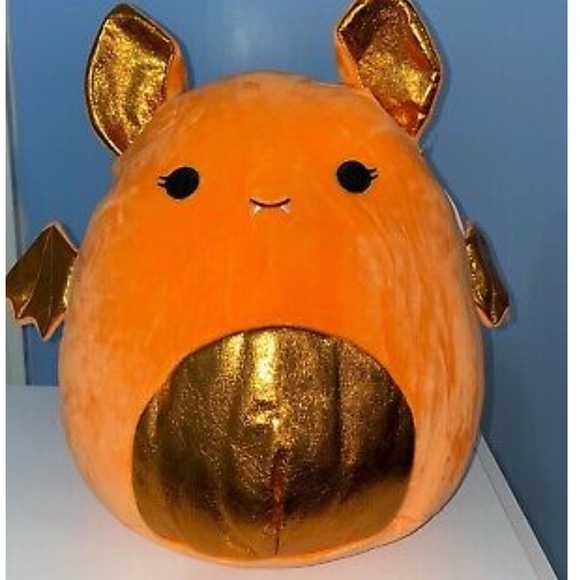 Squishmallows Other - 2021 12” Squishmallow Tangie the Bat Orange. Halloween